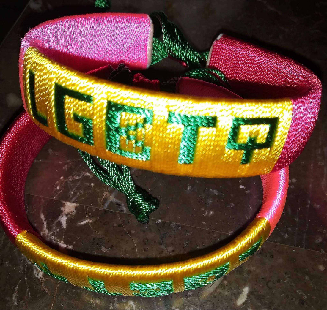 LGBTQ Pride Bracelet with vibrant rainbow design symbolizing love and inclusivity