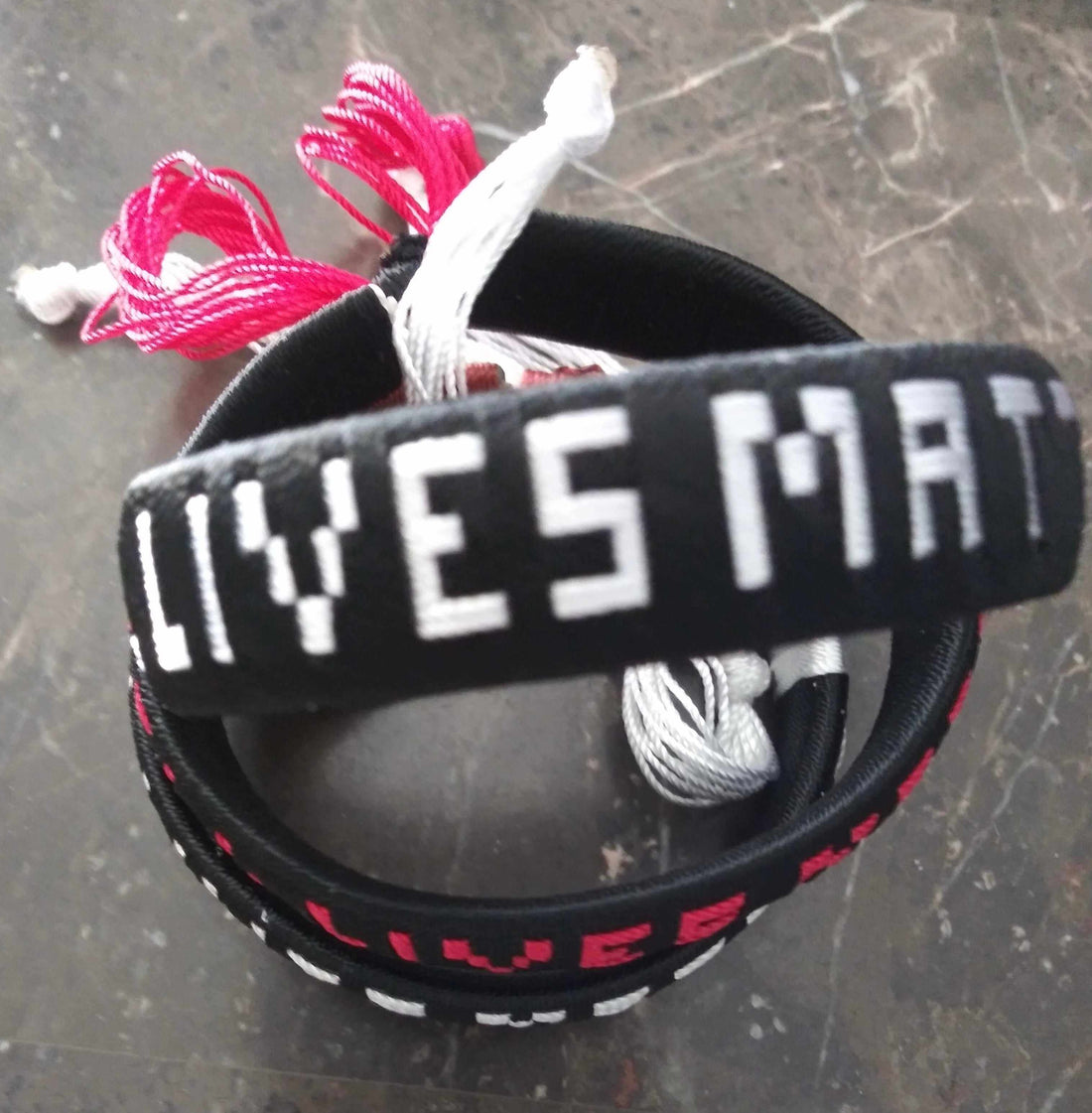 Black Lives Matter Bracelet symbolizing unity and support for justice movement
