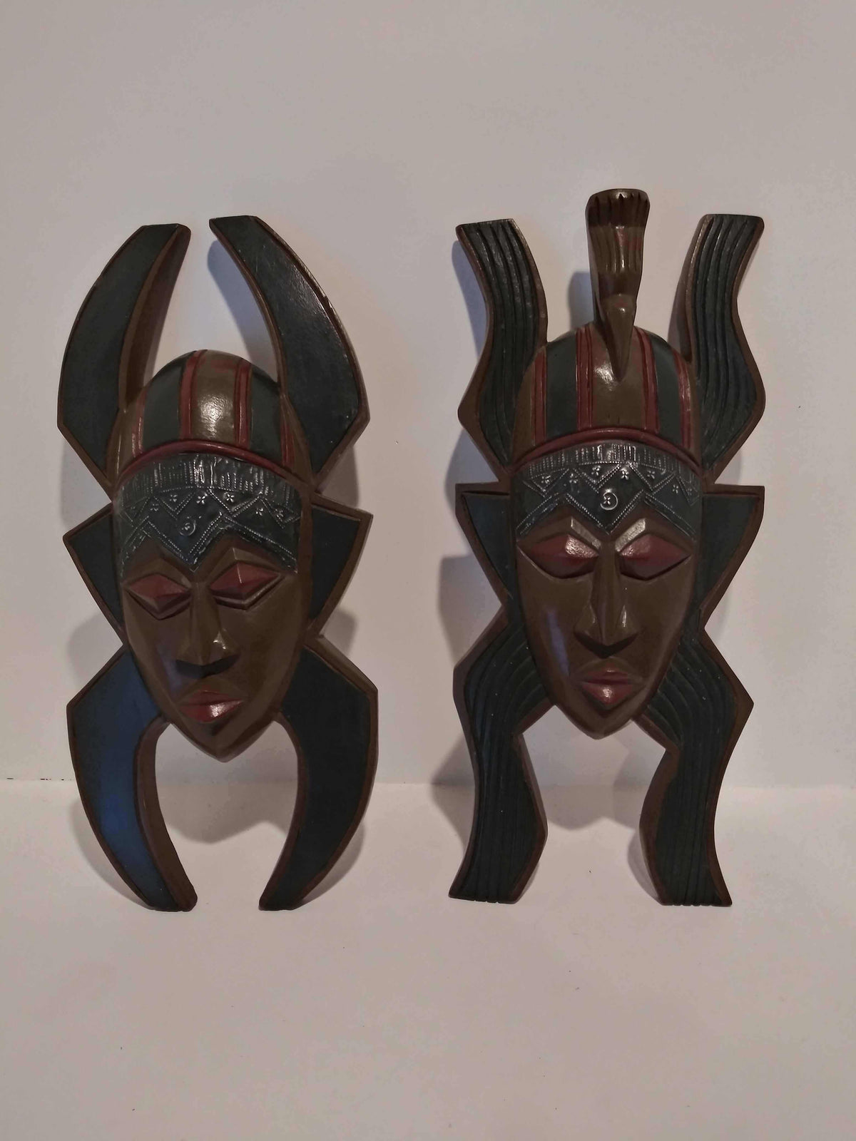 African handcrafted mask.