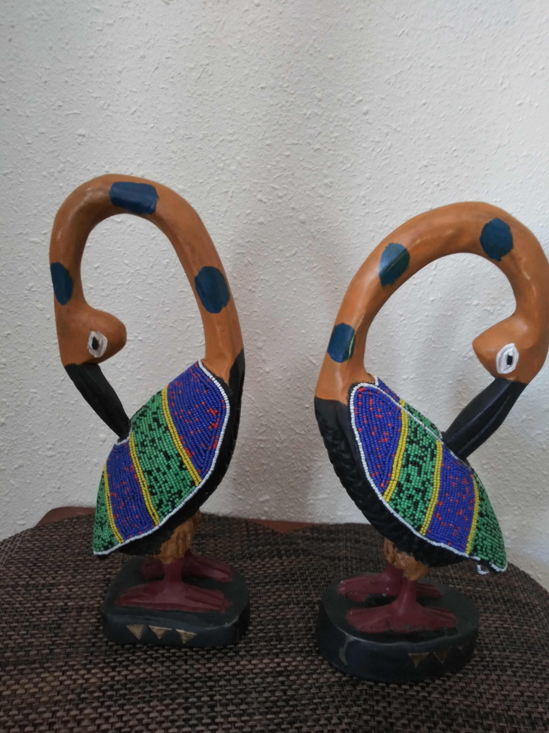 Handcrafted Sankofa Bird symbolizing African heritage and wisdom