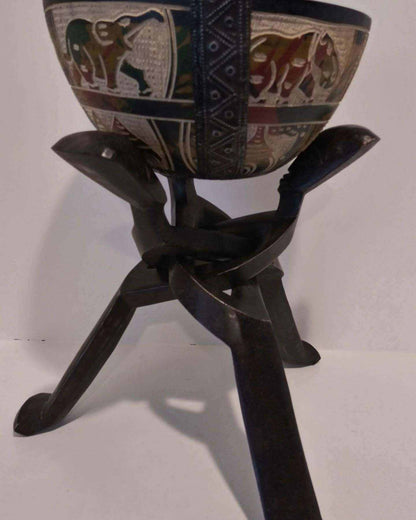 african bowl deco.