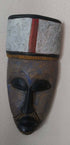 Colorful unique mask decorations with beads and artistic accents for festivals and parties
