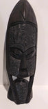 Handcrafted African tribal wall mask with intricate traditional designs for cultural wall decor