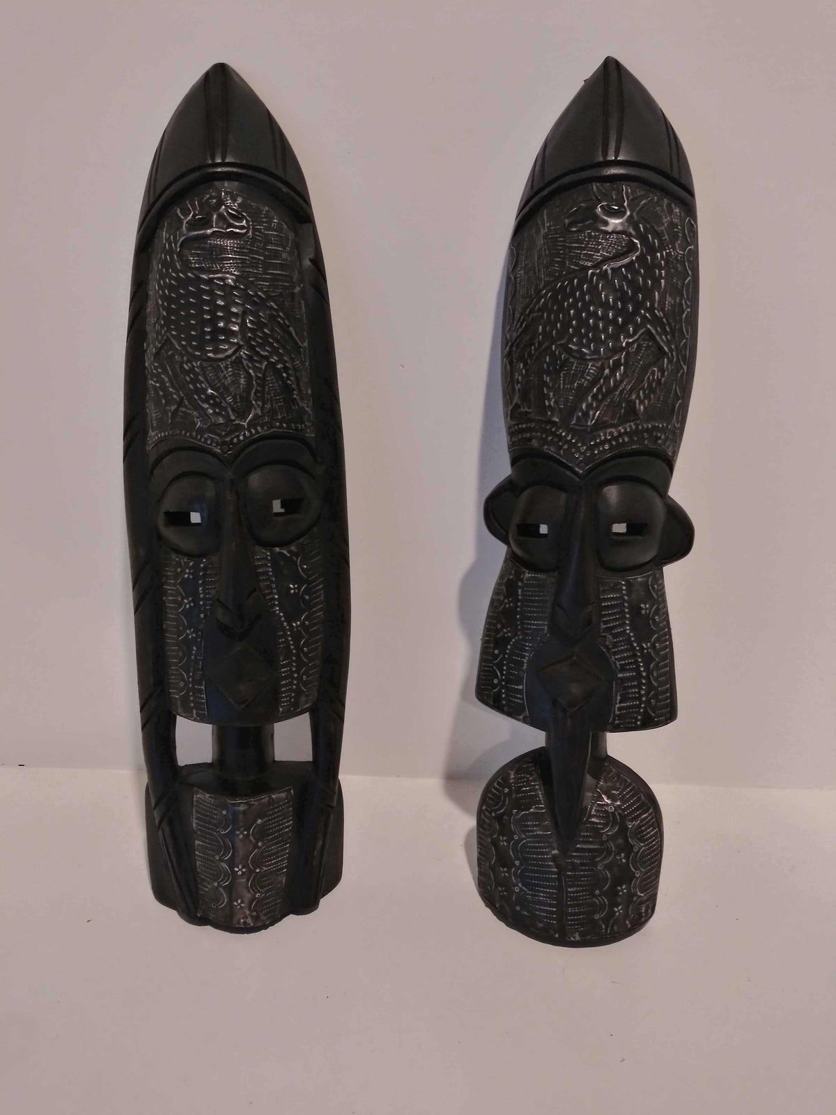 African tribal wall mask.